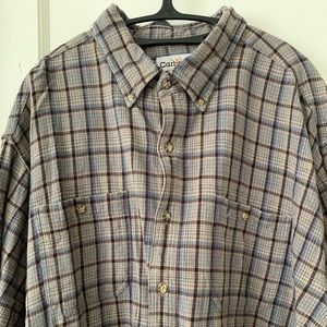 Men’s Carhartt flannel shirt